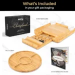 Stop Saying "I Don't Know What To Get Them!" - Gift The Ultimate Charcuterie Platter Set